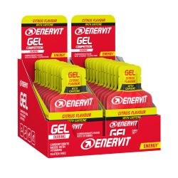 ENERVIT SPORT Gel sa ukusom citrusa i kofeinom energetsko piće 3x25ml