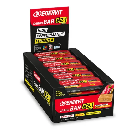 Carbo Bar Salty Peanut Butter Energetska pločica, ukus slanog kikiriki putera, 45g
