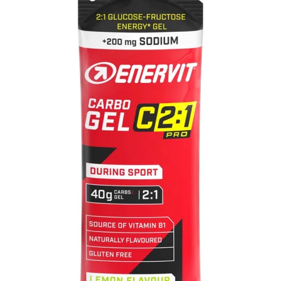 Carbo Gel Lemon Sodium Energetski gel sa ugljenim hidratima i natrijumom, ukus limuna