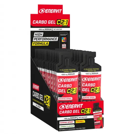 Carbo Gel Lemon Sodium Energetski gel sa ugljenim hidratima i natrijumom, ukus limuna