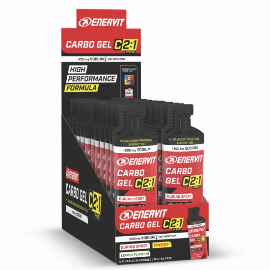 Carbo Gel Lemon Sodium Energetski gel sa ugljenim hidratima i natrijumom, ukus limuna