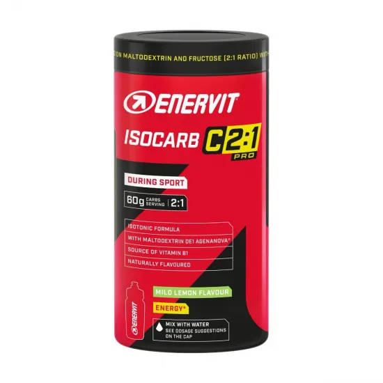 Enervit C2:1 Isocarb Drink Mild Lemon Izotonični napitak u prahu, blagi ukus limuna, 650g