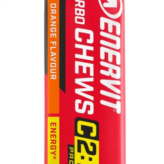 Carbo Chews Orange Energetske gumene bombone, ukus narandže, 34g