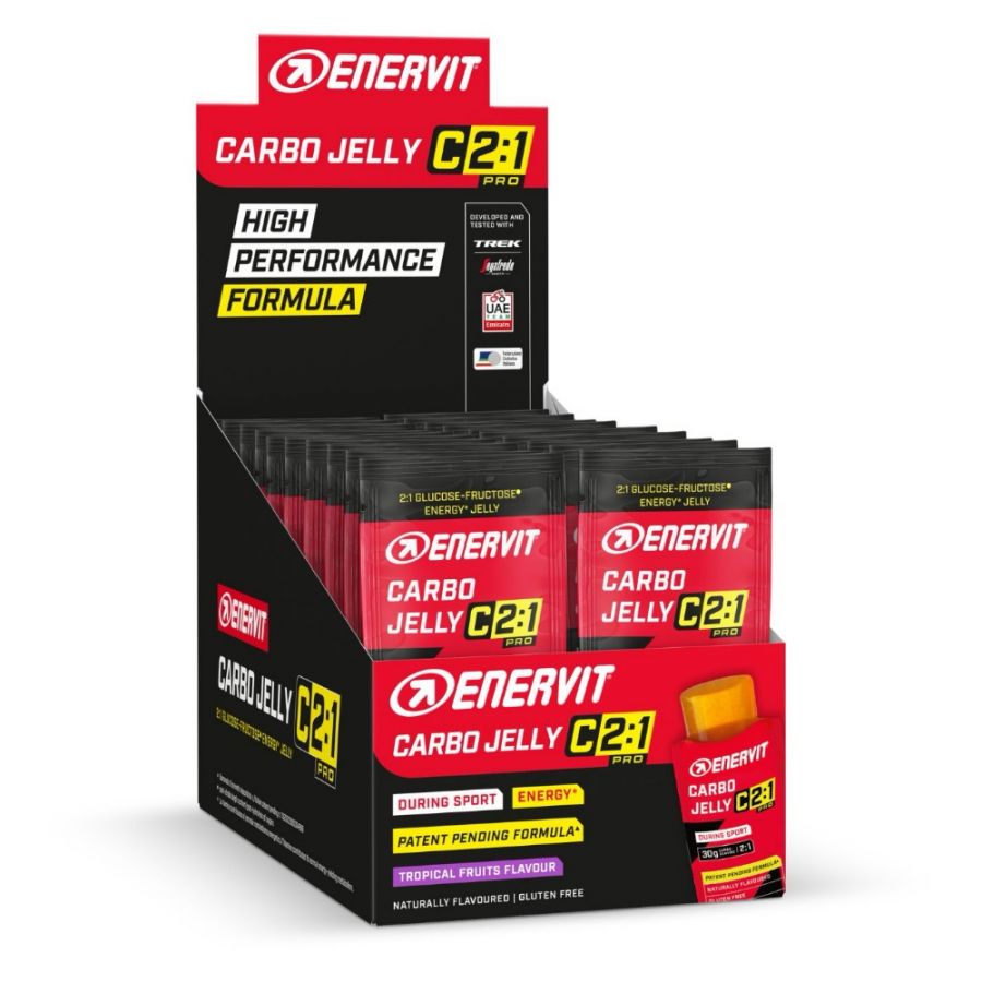 Enervit C2:1 Jelly Carbo Tropical Energetski žele, ukus tropskog voća, 50g
