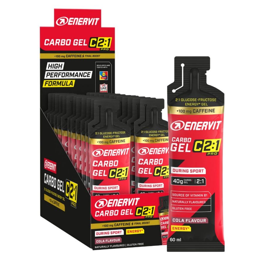 Carbo Gel Cola Caffeine Energetski gel sa kofeinom, ukus kole, 60ml