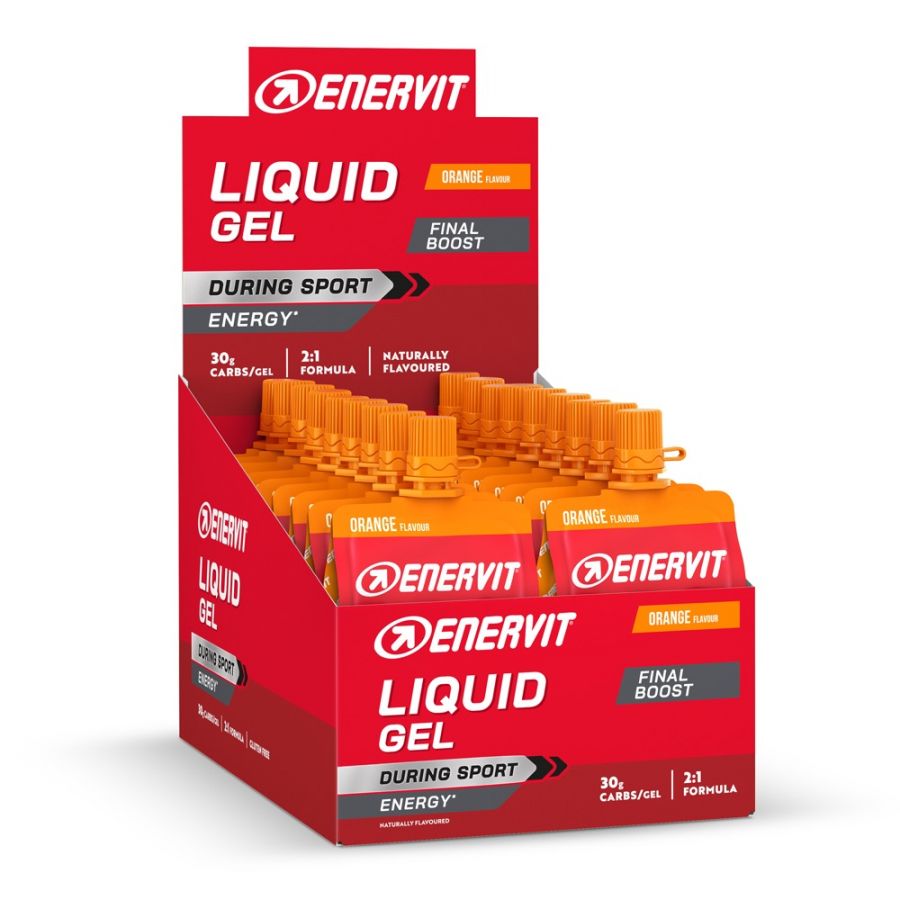 Liquid Gel Orange Tečni energetski gel sa maltodekstrinom i fruktozom, ukus narandže