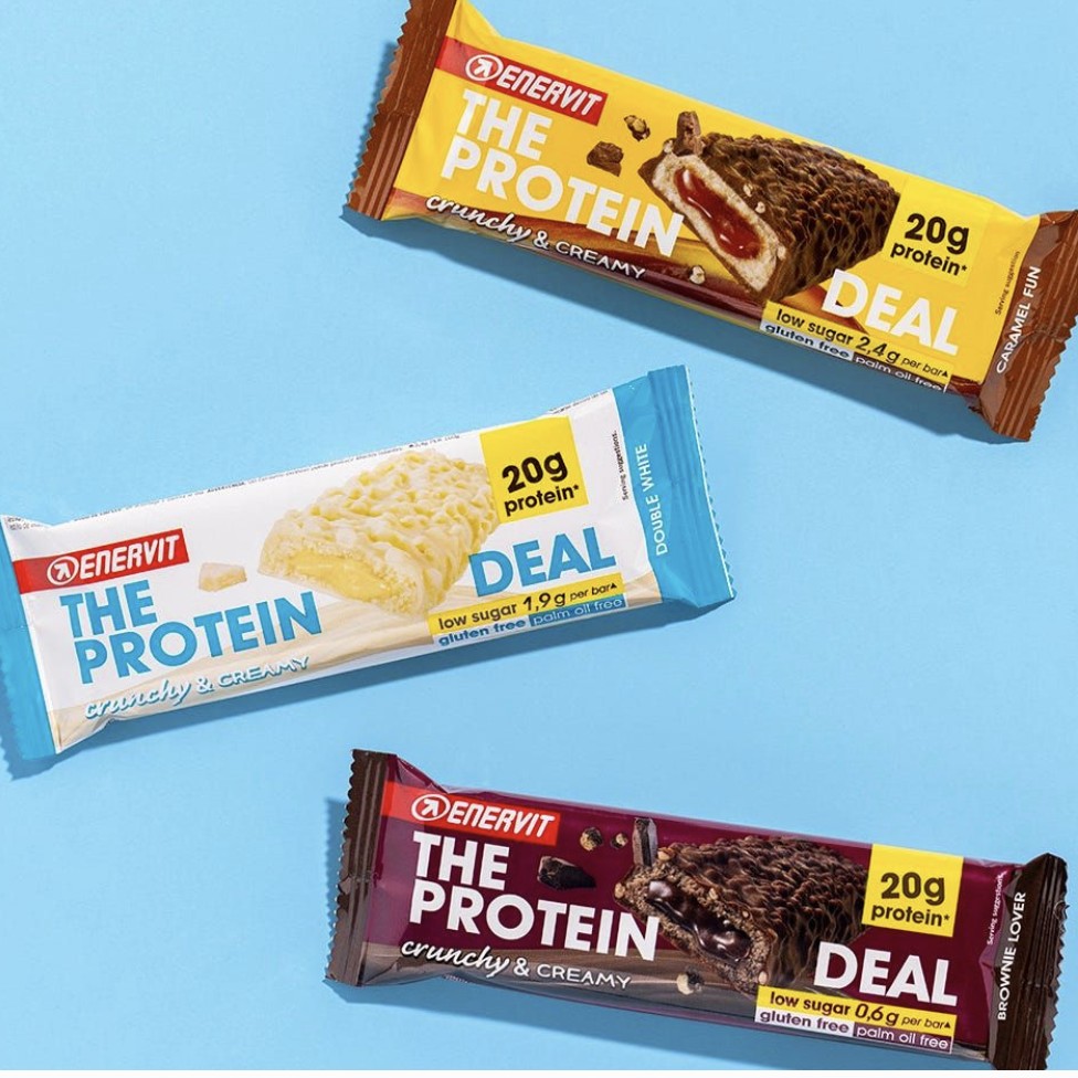Enervit The Protein Deal Vegan, presek pločice
